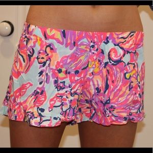 Ruffle Lilly Pulitzer shorts